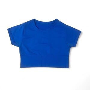 Aerie Offline Blue Crop Top